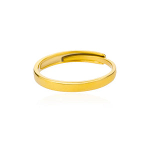 316L stainless steel gold ring for women luxury classic cocktail wedding ring