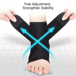 djustable elastic ankle support sleeve for sports and daily foot support