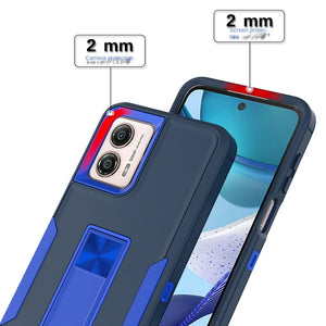 Heavy Duty Shockproof iPhone Case with Kickstand Matte Shield Cover