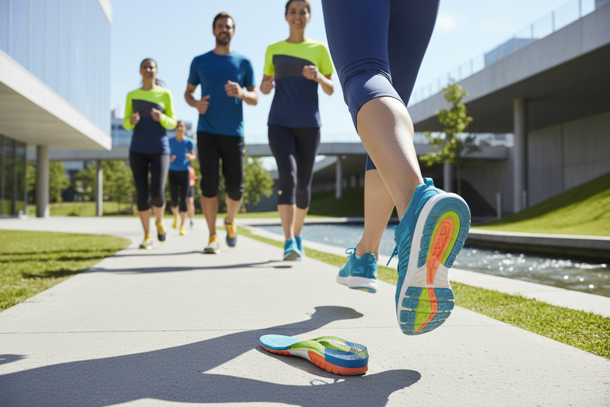 Comfort shoe insoles and arch support for everyday wear