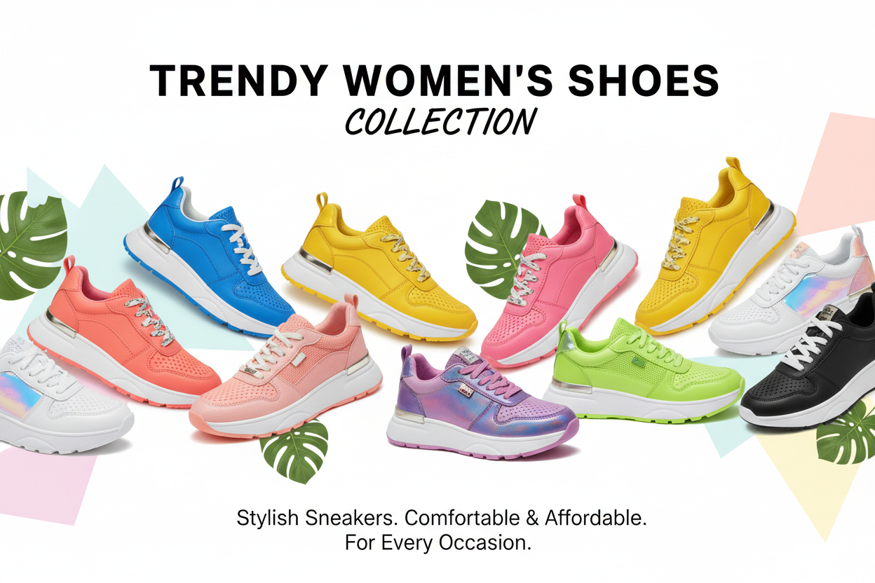 Shop the latest trends in women's shoes online. Explore comfortable sneakers, elegant heels, chic boots, and casual flats