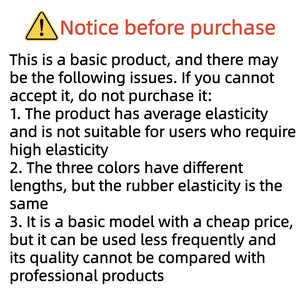 Warning notice before purchase with product issues and limitations.