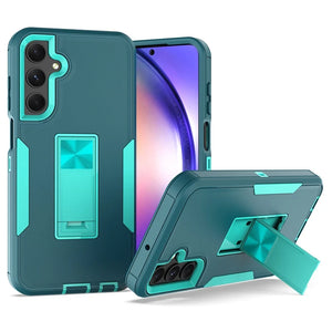 Teal Heavy Duty Magnetic Kickstand Case for Samsung Galaxy Shockproof Armor Cover