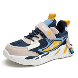 Kids' mesh running sneakers for boys and girls with breathable uppers and EVA soles