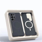 ultra slim magnetic skin feel case for Samsung S22–S26 Ultra. Lightweight, matte grip, MagSafe compatible