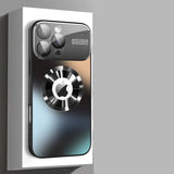 Titanium Metallic Matte MagSafe iPhone Case with Glass Camera Protection