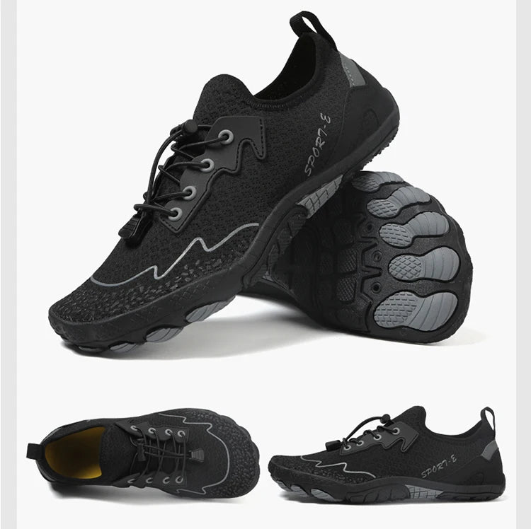 Barefoot Wading Shoes Men Women Mesh Quick-Drying Beach Shoes Outdoor Non-Slip Swimming Shoes Unisex Water Sports Shoes
