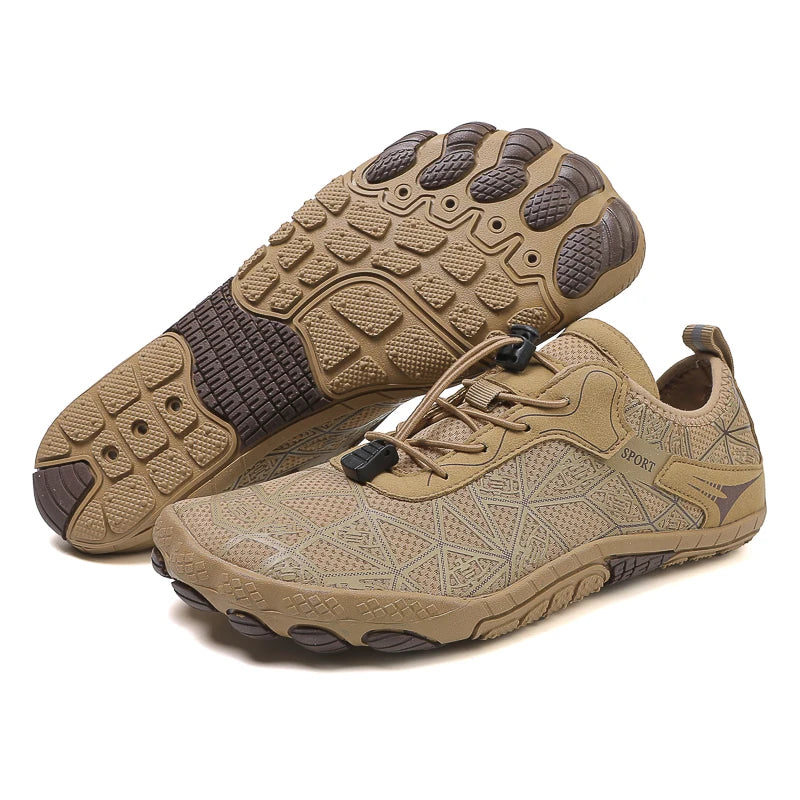Barefoot Wading Shoes Men Women Mesh Quick-Drying Beach Shoes Outdoor Non-Slip Swimming Shoes Unisex Water Sports Shoes