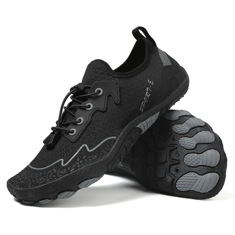 Barefoot Wading Shoes Men Women Mesh Quick-Drying Beach Shoes Outdoor Non-Slip Swimming Shoes Unisex Water Sports Shoes
