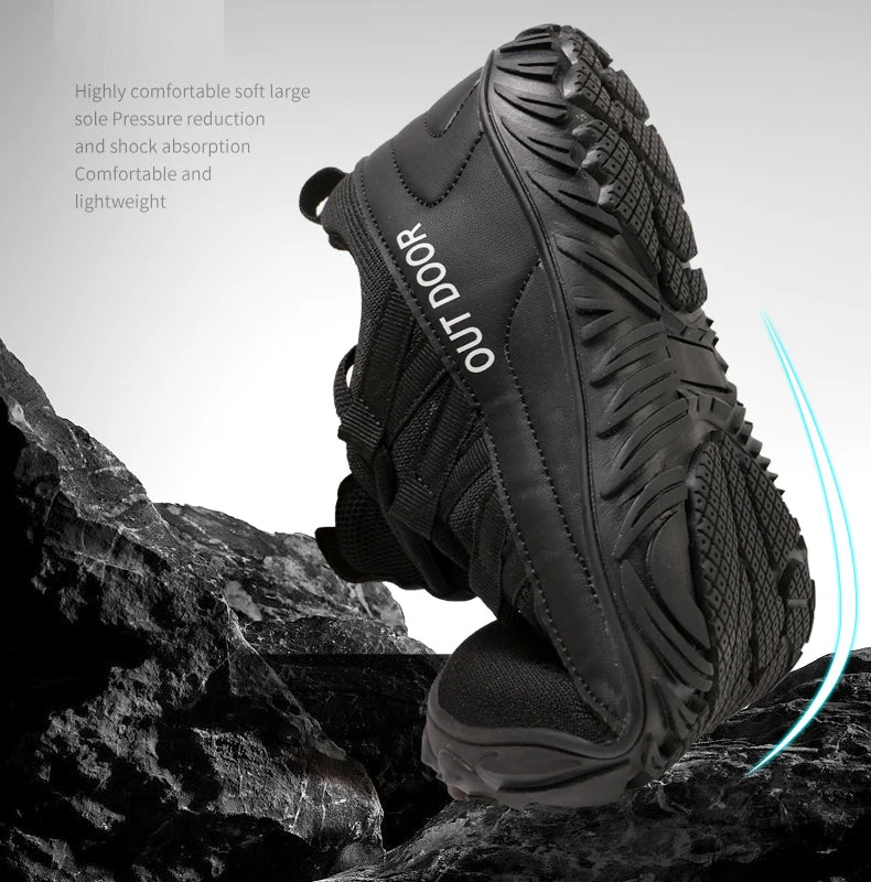 Hiking Shoes, Plus Size, Couple Outdoor Sports Shoes, Wide Palm, Wide Last Shoes, Barefoot Casual Shoes, Indoor Yoga Fitness