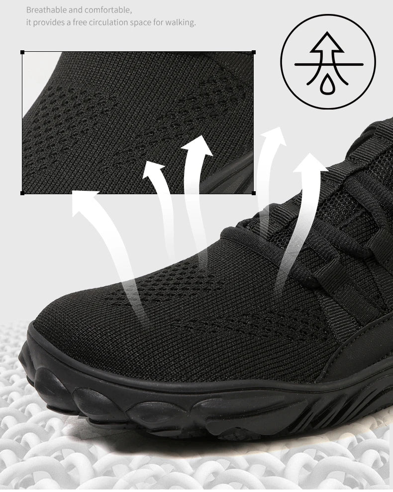 Hiking Shoes, Plus Size, Couple Outdoor Sports Shoes, Wide Palm, Wide Last Shoes, Barefoot Casual Shoes, Indoor Yoga Fitness