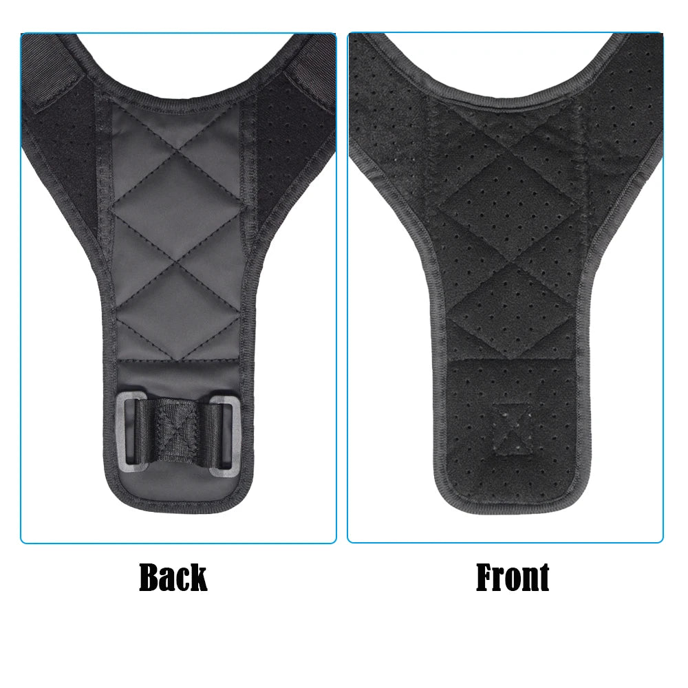 Black protective gear with diamond pattern on back and front
