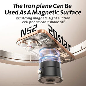 Magnetic surface with strong magnets and text highlighting its features