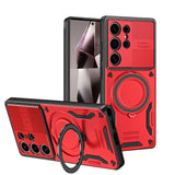 magnetic ring armor shockproof case for Samsung Galaxy with stand holder