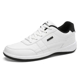 Shoes for Men Leather Sneaker Waterproof Casual Comfortable Men's Sneaker Lace Up Footwear Vulcanized Man Shoe Masculino