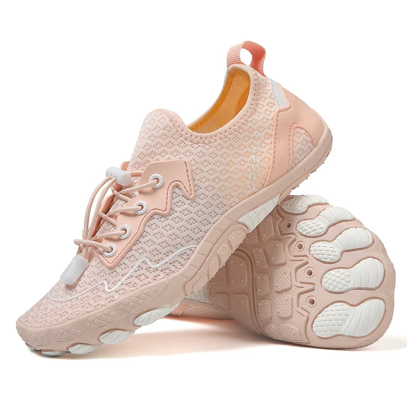Barefoot Wading Shoes Men Women Mesh Quick-Drying Beach Shoes Outdoor Non-Slip Swimming Shoes Unisex Water Sports Shoes